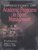 Cover of Directory of academic programs in sport management