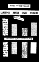 Cover of Language Death Night Outside