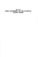Cover of M.A.S.S., model atmospheres and stellar spectra