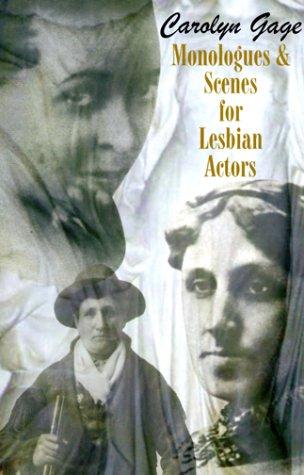 Cover of Monologues And Scenes For Lesbian Actors