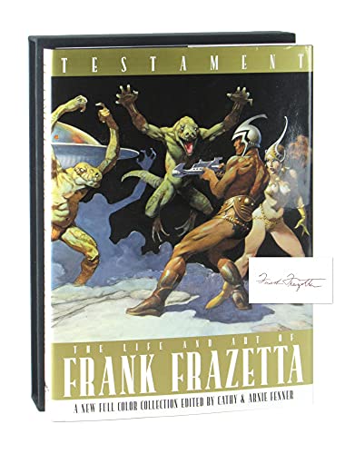 Cover of Testament: The Life and Art of Frank Frazetta