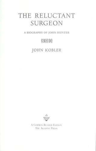 Cover of The reluctant surgeon