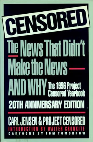 Cover of Censored 1996: The 1996 Project Censored Yearbook