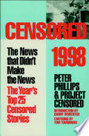 Cover of Censored 1998