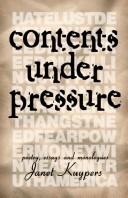 Cover of Contents Under Pressure
