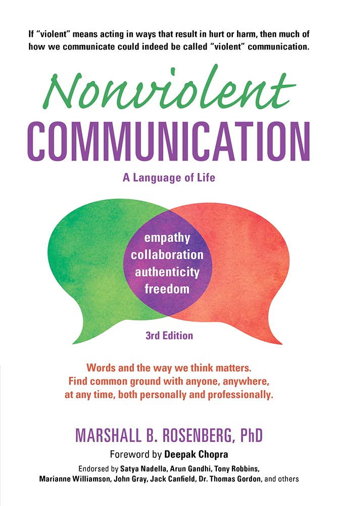 Cover of Non Violent Communication: A Language of Life