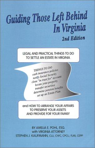 Cover of Guiding Those Left Behind in Virginia
