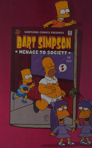 Cover of Big bad book of Bart Simpson