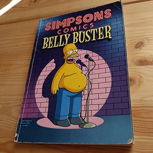 Cover of Simpsons comics belly buster