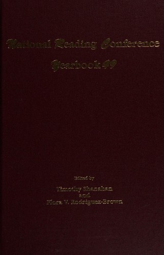 Cover of The 49th yearbook of the National Reading Conference