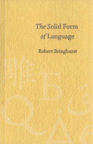 Cover of The solid form of language