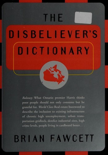 Cover of The disbeliever's dictionary
