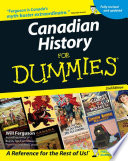 Cover of Canadian History for Dummies