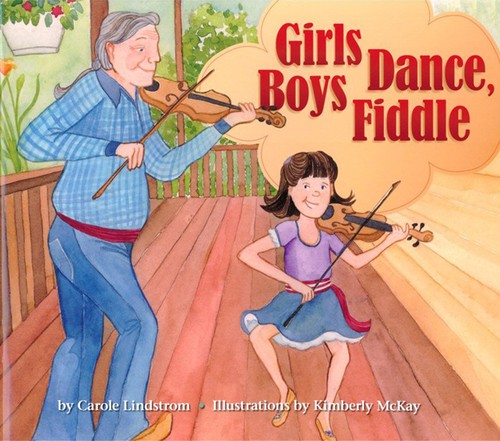 Cover of Girls Dance, Boy Fiddle