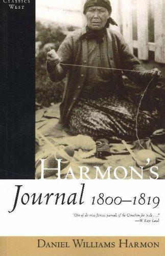 Cover of Harmon's Journal, 1810-1819 (Classics West)