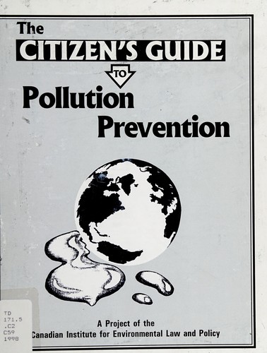 Cover of The citizen's guide to pollution prevention