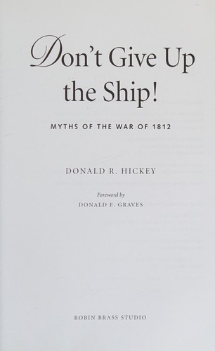 Cover of Don't Give up the Ship!