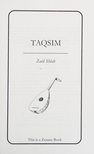 Cover of Taqsim