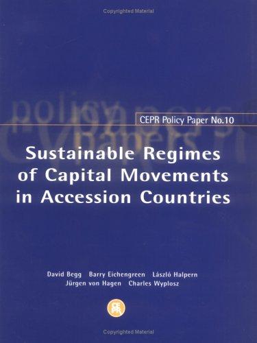 Cover of Sustainable Regimes of Capital Movements in Accession Countries