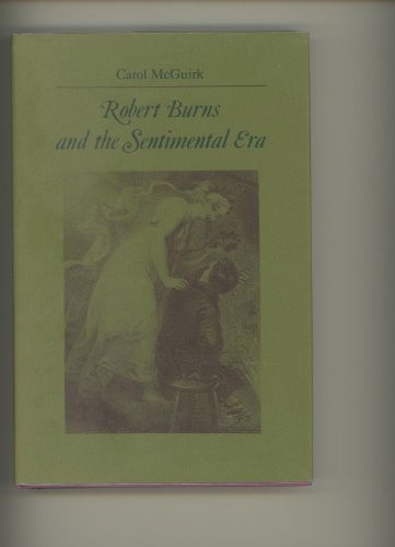 Cover of Robert Burns and the sentimental era