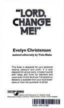 Cover of 'Lord change me!'