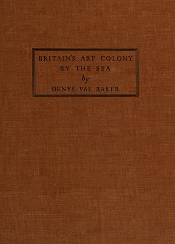 Cover of Britain's art colony by the sea