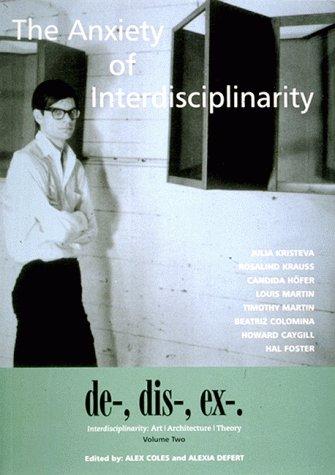 Cover of The anxiety of interdisciplinarity