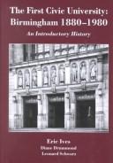 Cover of The First Civic University