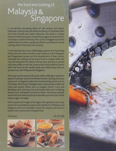 Cover of The food and cooking of Malaysia & Singapore