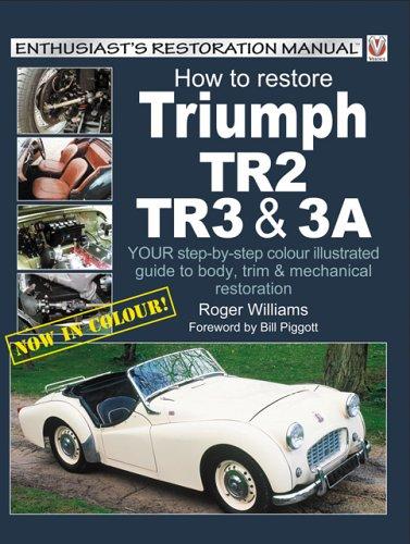 Cover of How to Restore Triumph Tr2, Tr3 and Tr3A (Enthusiast's Restoration Manual)