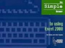 Cover of The Simple Answer to Using Excel 2000
