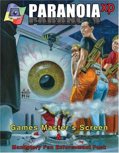 Cover of Paranoia XP Games Master's Screen & Mandatory Fun Enforcement Pack (Drow War)