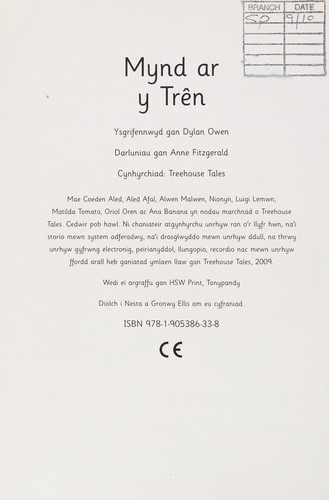 Cover of Mynd ar y trên