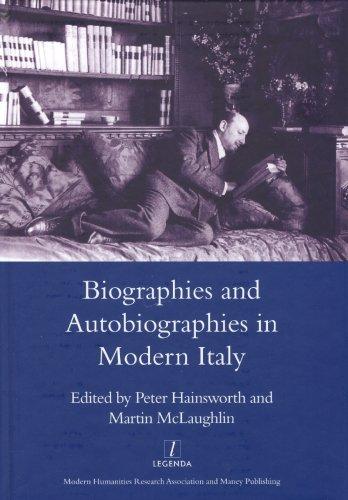 Cover of Biographies and autobiographies in modern Italy