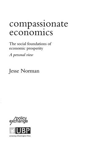Cover of Compassionate economics