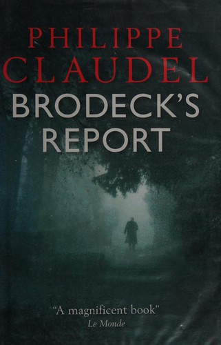 Cover of Brodeck's report