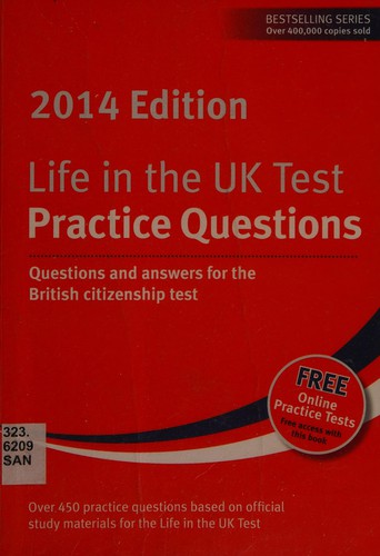 Cover of Life in the UK Test Practice Questions 2014