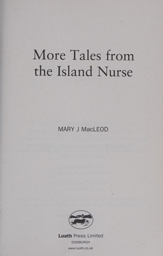 Cover of More Tales from the Island Nurse