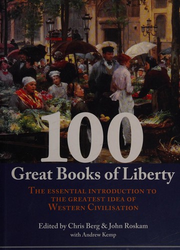 Cover of 100 great books of liberty
