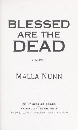 Cover of Blessed are the dead
