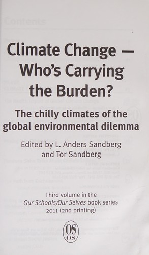 Cover of Climate change