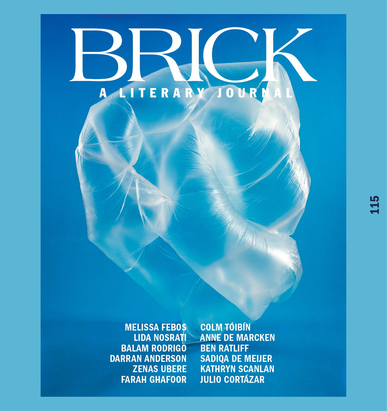 Cover of Brick: A Literary Journal, Summer 2025