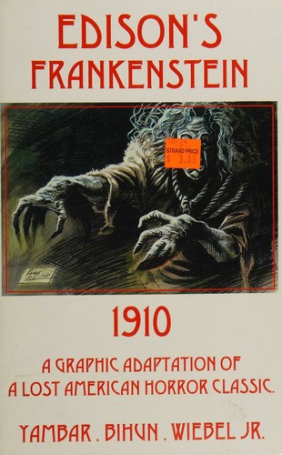 Cover of Edison's Frankenstein 1910