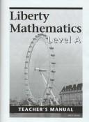 Cover of Liberty Mathematics Level A Teachers Man
