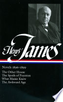 Cover of Henry James: Novels 1896-1899 (LOA #139)