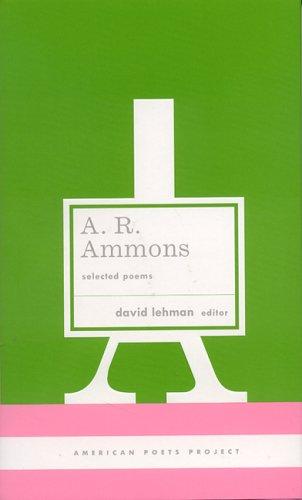 Cover of A. R. Ammons