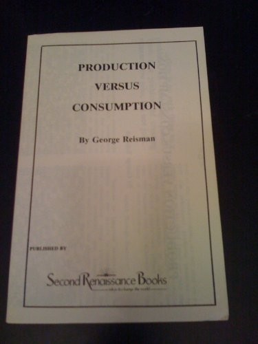 Cover of Production Versus Consumption