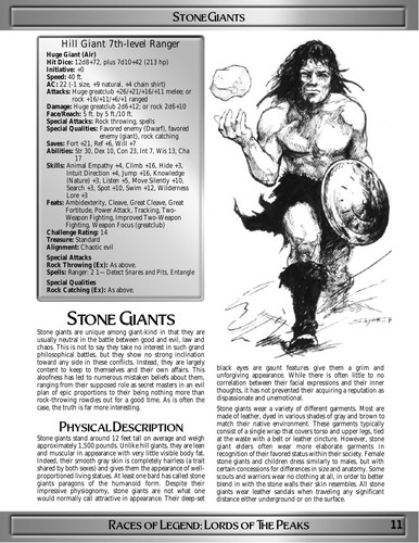 Cover of Lords of the Peaks: The Essential Guide to Giants