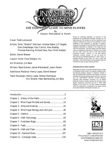 Cover of Unveiled Masters