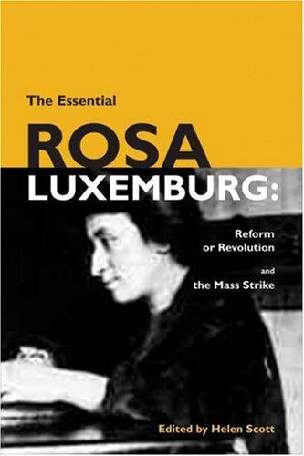Cover of The essential Rosa Luxemburg